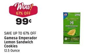 Grocery Outlet Lemon sandwich cookies offer