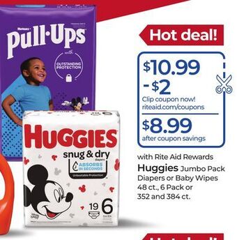 Rite Aid Huggies offer