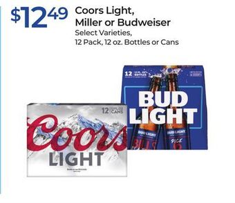 Rite Aid Coors light, miller or budweiser offer