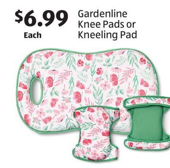 Aldi Gardenline knee pads or kneeling pad offer