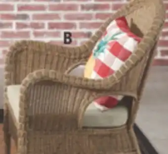 The Home Depot Hampton bay rosemont resin wicker stackable patio chair offer