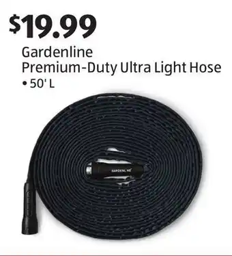 Aldi Gardenline premium-duty ultra light hose offer