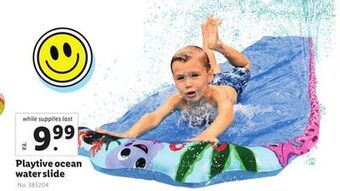 Lidl Playtive ocean water slide offer