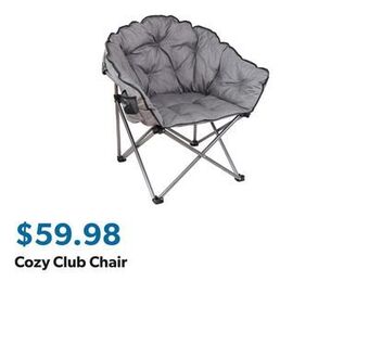 Sam's Club Cozy club chair offer
