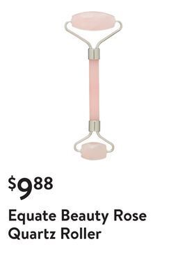 Walmart Equate beauty rose quartz roller offer