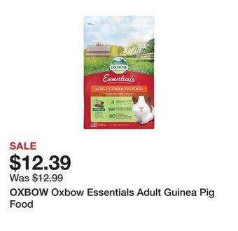 Petsmart Oxbow essentials adult guinea pig food offer