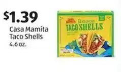 Aldi Casa Mamita Taco Shells 4.6 oz offer