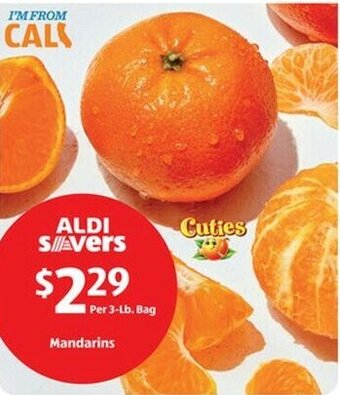 Aldi Mandarins offer