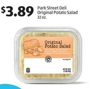 Aldi Park Street Deli Original Potato Salad 32 oz offer
