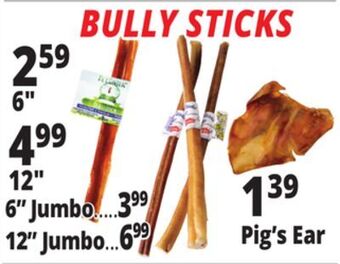 Ocean State Job Lot Bully sticks offer