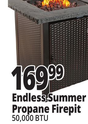 Ocean State Job Lot Endless summer propane firepit offer