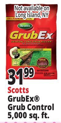 Ocean State Job Lot Scotts grubex 14.35 lb season long grub killer offer