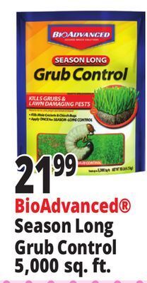 Ocean State Job Lot Bioadvanced season-long grub control, 5,000 sqft, 10 lbs offer