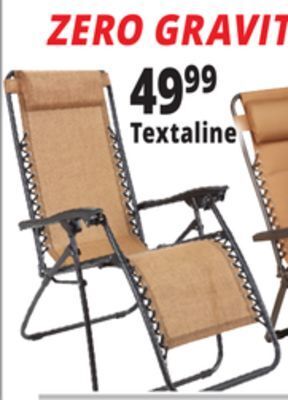 Ocean State Job Lot Reclining zero gravity chair offer