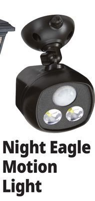 Ocean State Job Lot Night eagle motion-activated sensor security spotlight offer