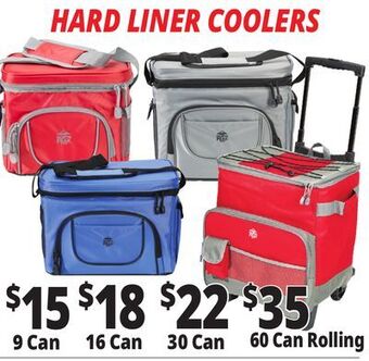 Ocean State Job Lot Hard liner coolers offer