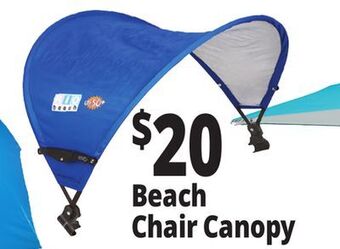 Ocean State Job Lot Rio beach mycanopy personal chair shade offer
