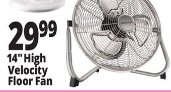 Ocean State Job Lot Penguin high velocity floor fan, 14 offer