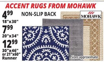 Ocean State Job Lot Mohawk accent rugs offer
