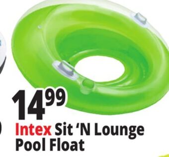 Ocean State Job Lot Intex sit 'n lounge float offer