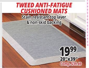Ocean State Job Lot Premium anti-fatigue comfort mat, 20 x 39 offer