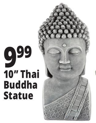 Ocean State Job Lot 10 thai buddha statue offer
