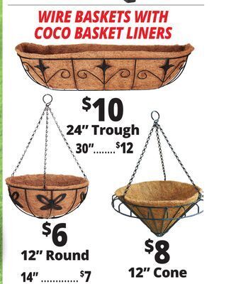 Ocean State Job Lot Wire baskets offer