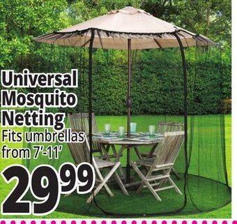 Ocean State Job Lot Universal mosquito netting offer