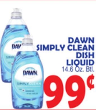 Bravo Supermarkets Dawn simply clean dish liquid offer