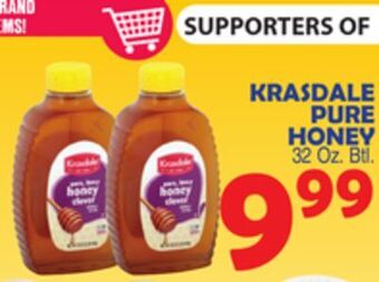 Bravo Supermarkets Krasdale pure honey offer