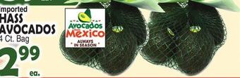 Bravo Supermarkets Hass avocados offer