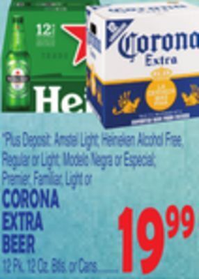 Bravo Supermarkets Corona extra beer offer