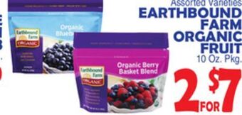 Bravo Supermarkets Earthbound farm organic fruit offer