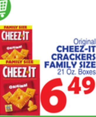 Bravo Supermarkets Cheez-it crackers family size offer