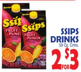 Bravo Supermarkets Ssips drinks offer