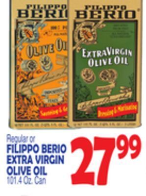 Bravo Supermarkets Filippo berio extra virgin olive oil offer