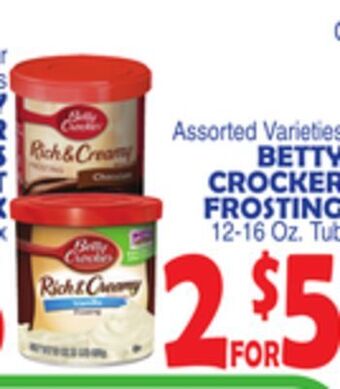 Bravo Supermarkets Betty crocker frosting offer