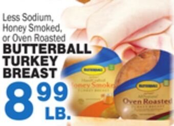 Bravo Supermarkets Butterball turkey breast offer