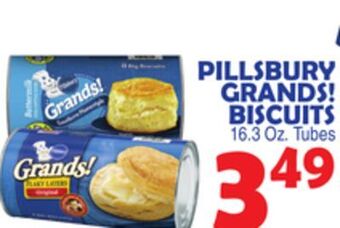 Bravo Supermarkets Pillsbury grands! biscuits offer