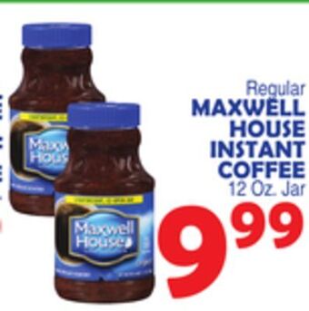 Bravo Supermarkets Maxwell house instant coffee offer