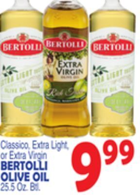 Bravo Supermarkets Bertolli olive oil offer