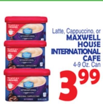 Bravo Supermarkets Maxwell house international cafe offer