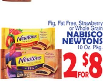 Bravo Supermarkets Nabisco newtons offer