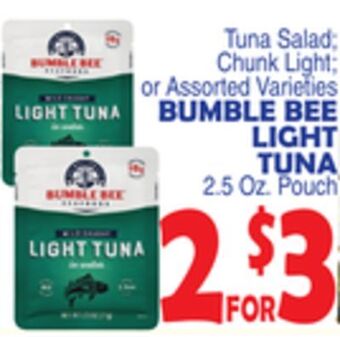 Bravo Supermarkets Bumble bee light tuna offer
