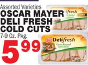 Bravo Supermarkets Oscar mayer deli fresh cold cuts offer