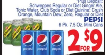 Bravo Supermarkets Pepsi offer