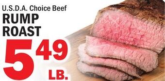 Bravo Supermarkets Rump roast offer