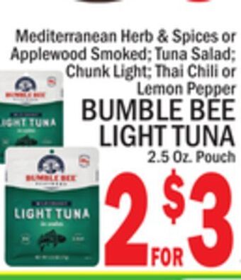 C Town Bumble bee light tuna offer