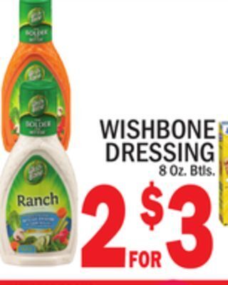 C Town Wishbone dressing offer