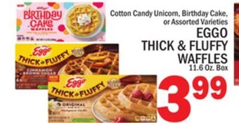 C Town Eggo thick & fluffy waffles offer
